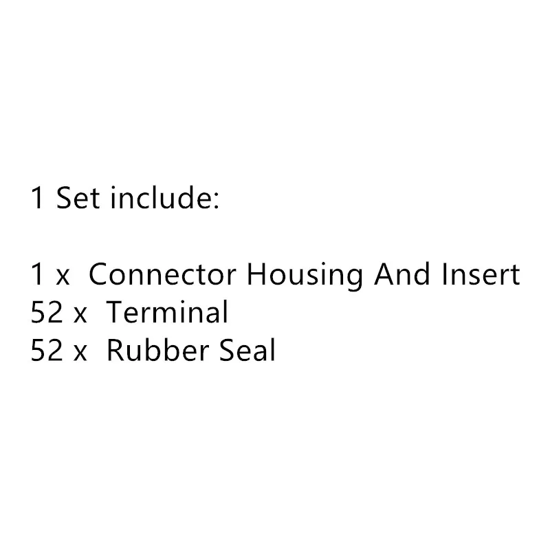 1 компл. 52 Pin 1J0906380B Автоматическая компьютерная сварочная пластина ECU разъем