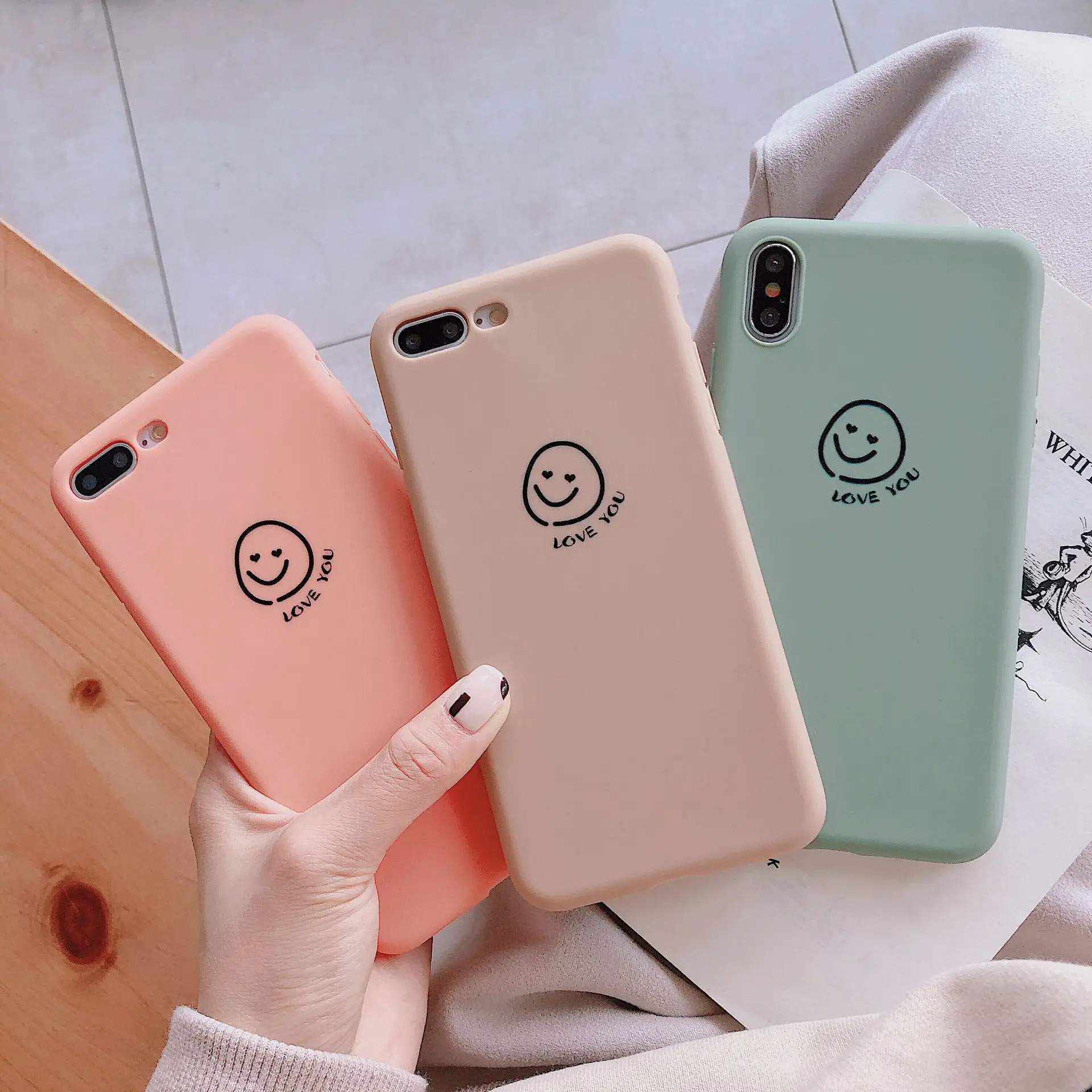 Мягкий силиконовый чехол для iphone xr x xsmax xs 7 8 6s 6 plus|Бамперы| |