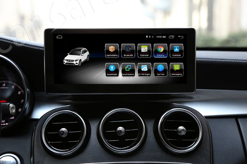 4+ 64G 10,2" Android монитор для Benz C Class W205 S205 C205 GLC Class X253- сенсорный экран навигация мультимедийный плеер