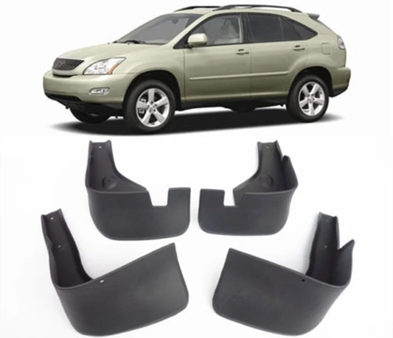

Car Splash Guards Mud Flaps Fit FOR 2004-2009 Lexus RX330 350 400 fender 4pcs/set