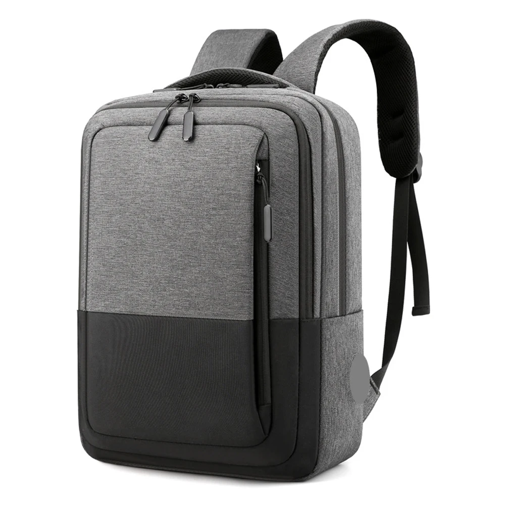 

Fashion School Backpack Men's Business 15.6 Laptop Nylon Oxford Mochila Waterproof USB Char Anti Theft College Travel Racksacks