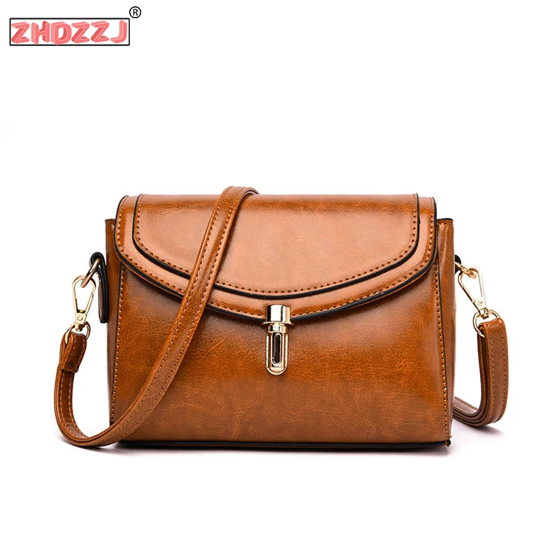 Новинка 2019 женские сумки-мессенджеры из воловьей кожи женская модная сумка через