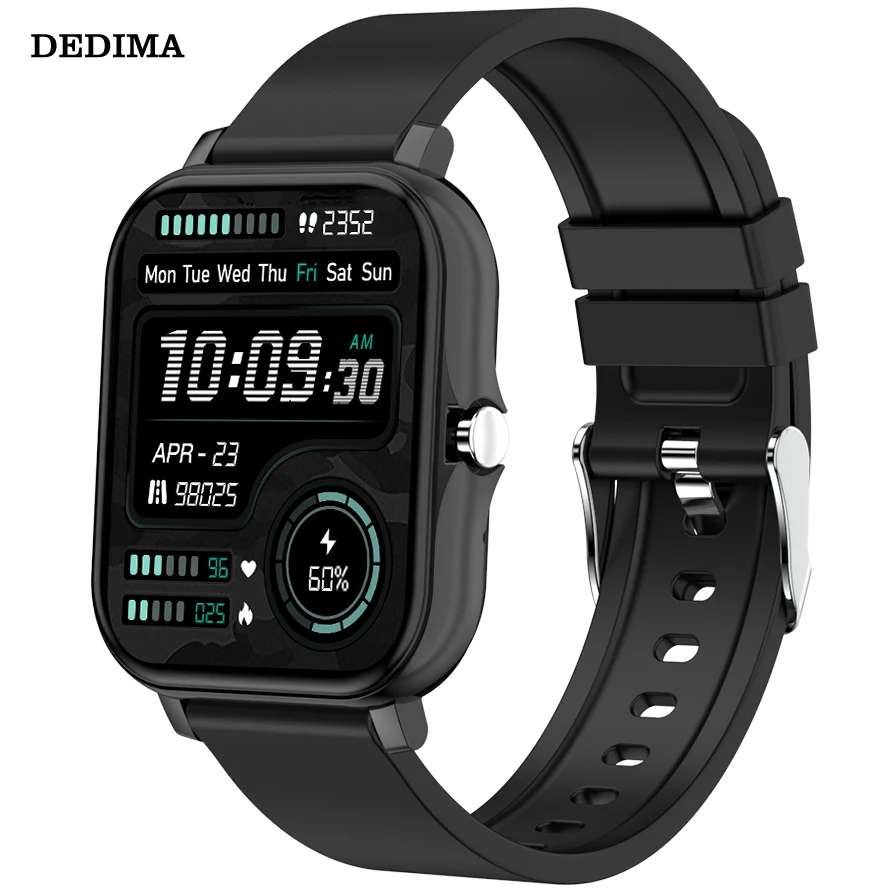 Новинка 2021 модные мужские и женские умные водонепроницаемые часы шагомер