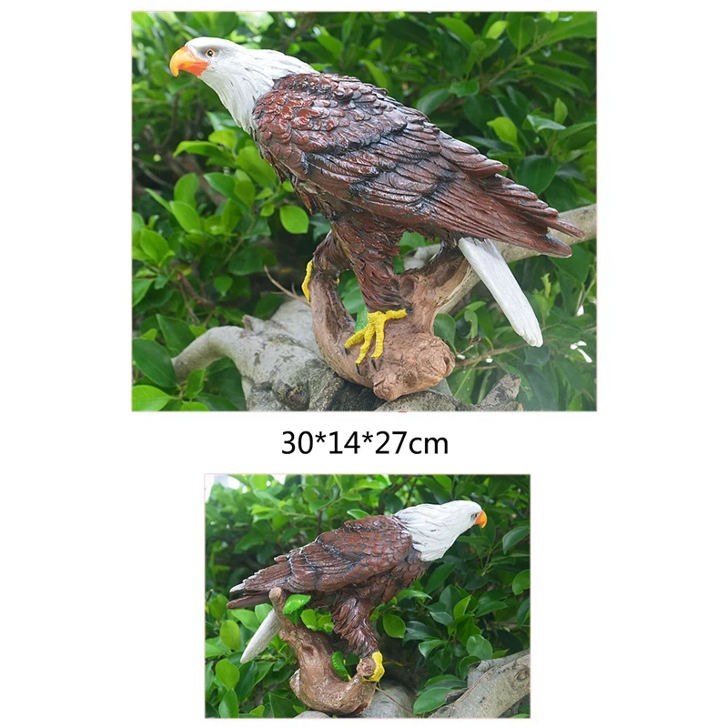 

Creative Resin Eagle Statue Decorative Ornament Stage Props Garden Decoration