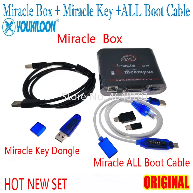 2020 новый оригинальный Miracle Box с чудо ключ + UMF кабель (окончательный