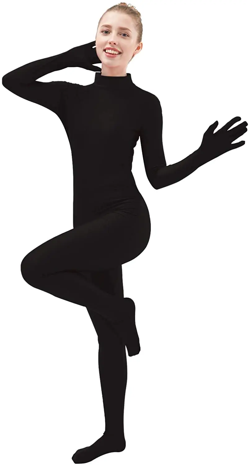 LinvMe женский сексуальный цельный костюм из спандекса и кожи комбинезон унисекс