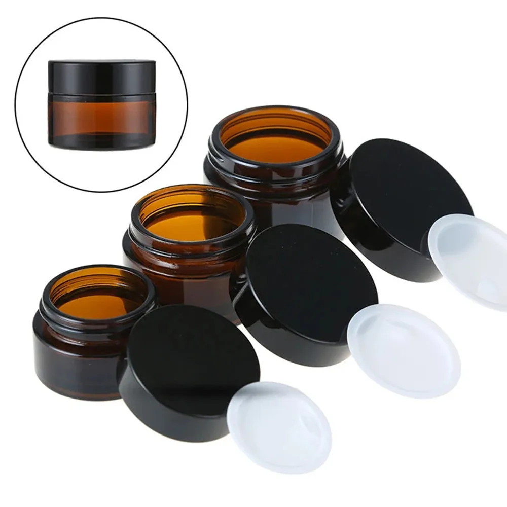 Контейнер стеклянный женский для косметики 20 г 50 | Красота и здоровье