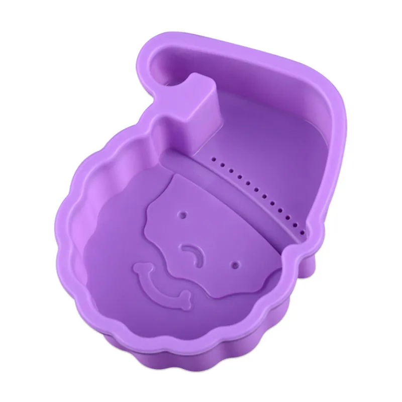 Силиконовая 3D форма для Рождественского торта в виде Санта-Клауса шоколада