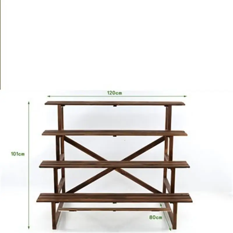 

Para Plantas Estanteria Jardin Escalera Decorativa Madera Wood Dekoration Plant Rack Balcony Shelf Outdoor Flower Stand