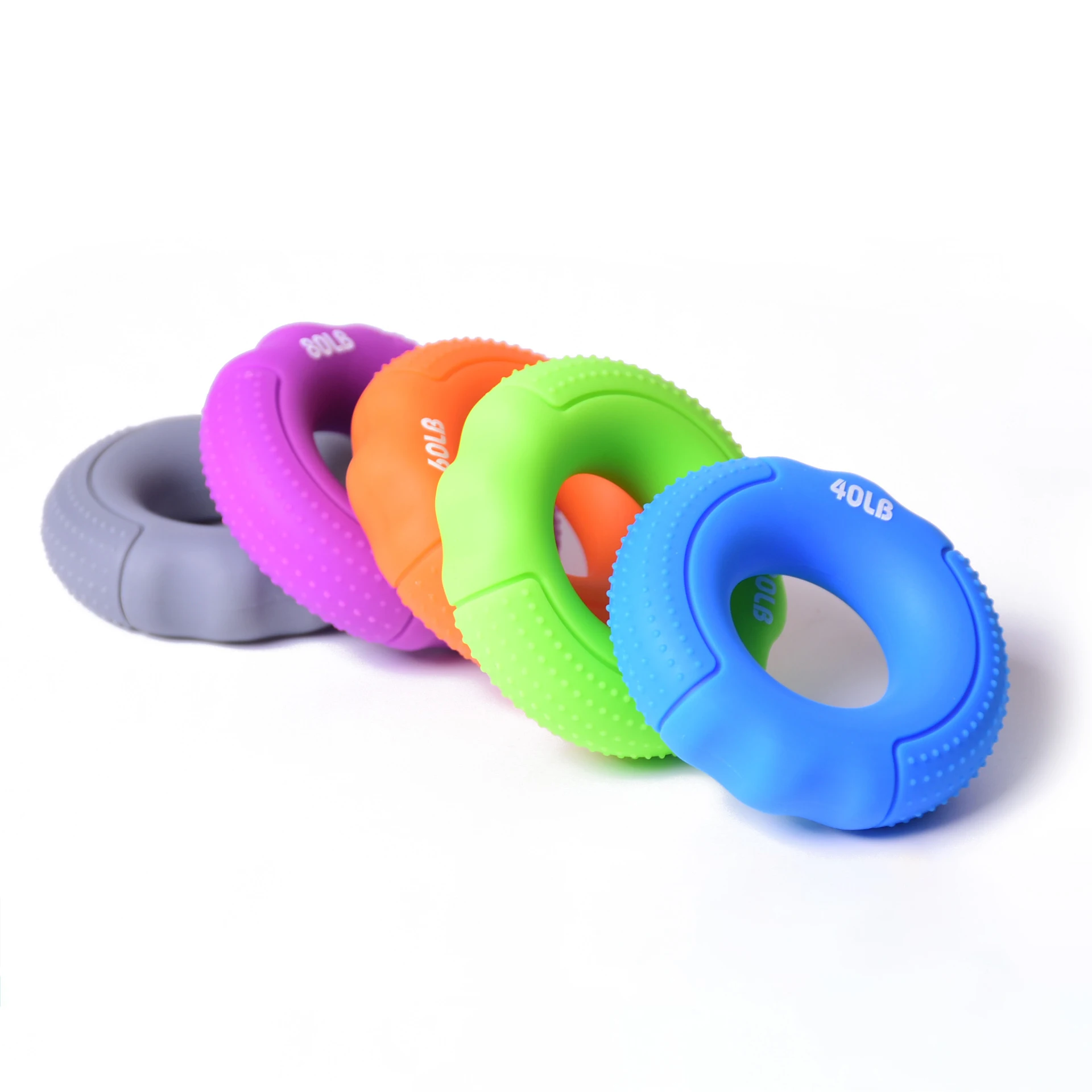 

Silicone Finger Gripper Hand Resistance Band Gripping Ring Wrist Stretcher Finger Forearm Trainer Pow Exercise Carpal Expander