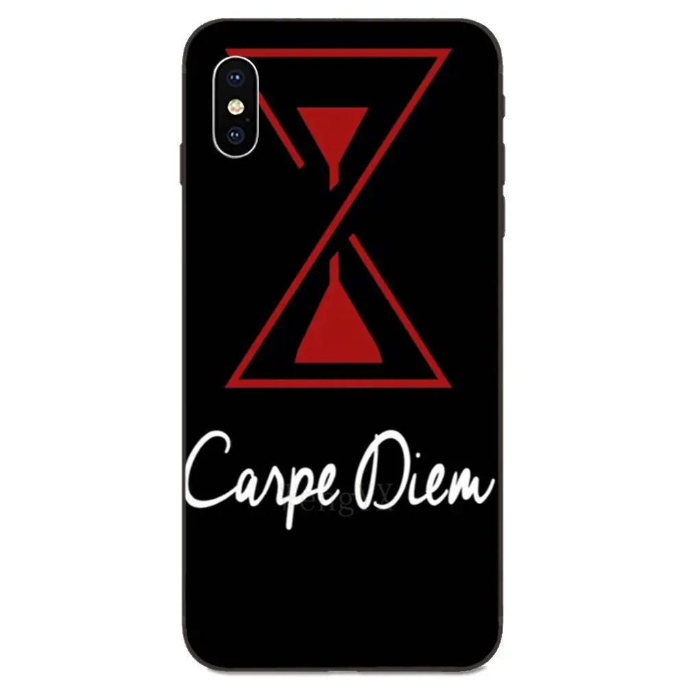 TPU Fashion Mobile Phone Quotes Carpe Diem For Apple iPhone 4 4S 5 5S SE 6 6S 7 8 11 Plus X XS Max XR Pro | Мобильные телефоны и