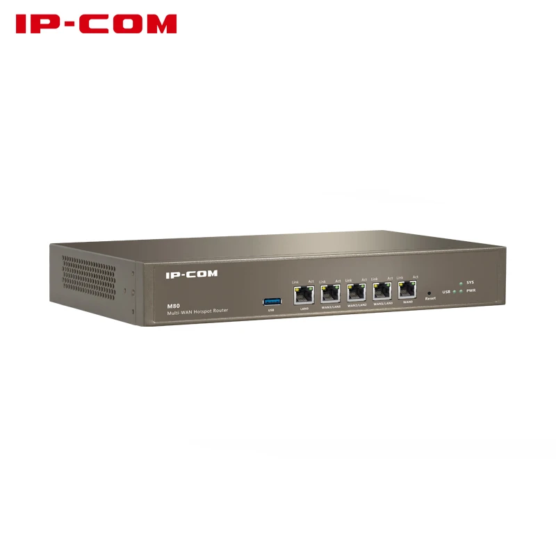 Фотоаппарат IP-COM M80 на 300 человек 5*10/100/1000 м порт RJ45 поддержки VPN/QOS Plug and Play