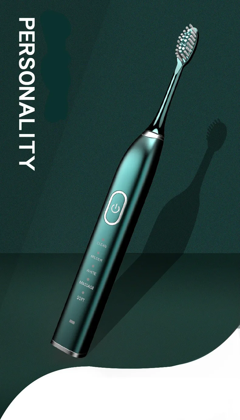 YS 03 электрическая зубная щетка разных цветов для взрослых Sonic USB аккумуляторная