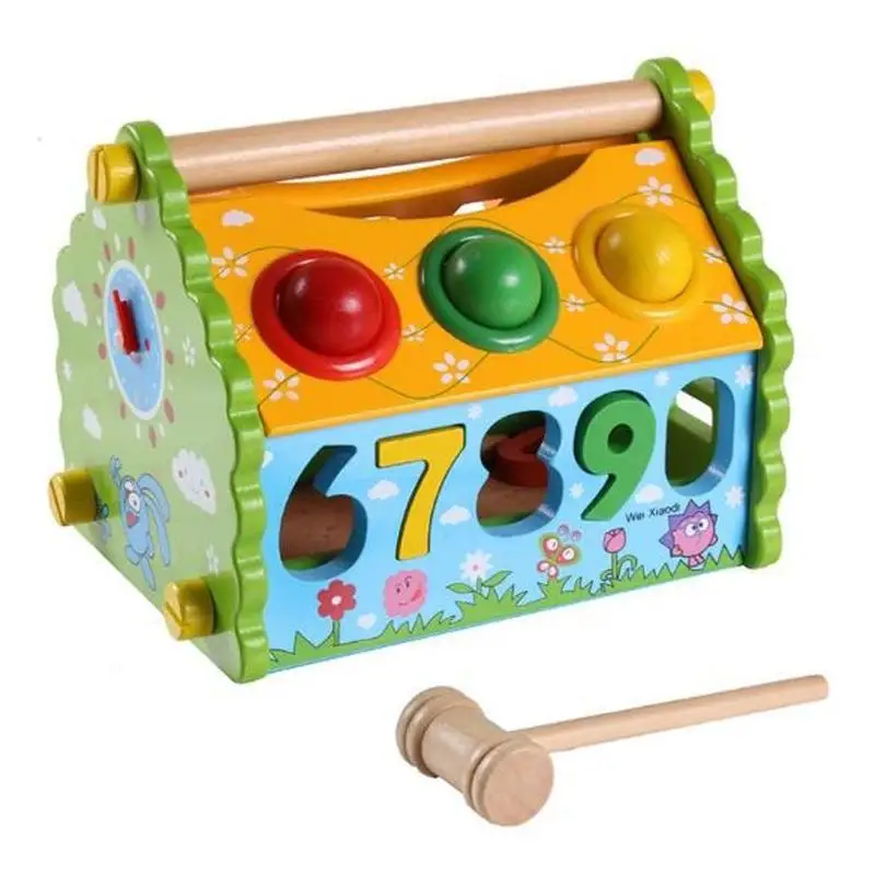 

Детский пазл-конструктор Монтессори для разборки и сборки цифровых форм