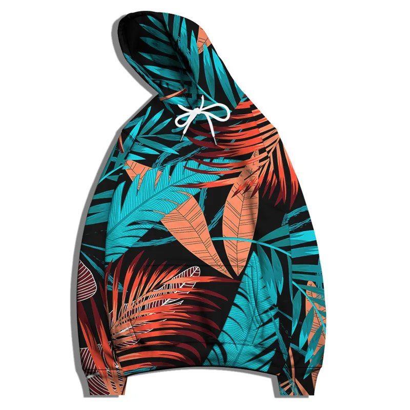 

XL 6xl digital printing single pattern 3d long-sleeved hooded women's hooded tops couple hoodies hooded sweatshirts streetwear