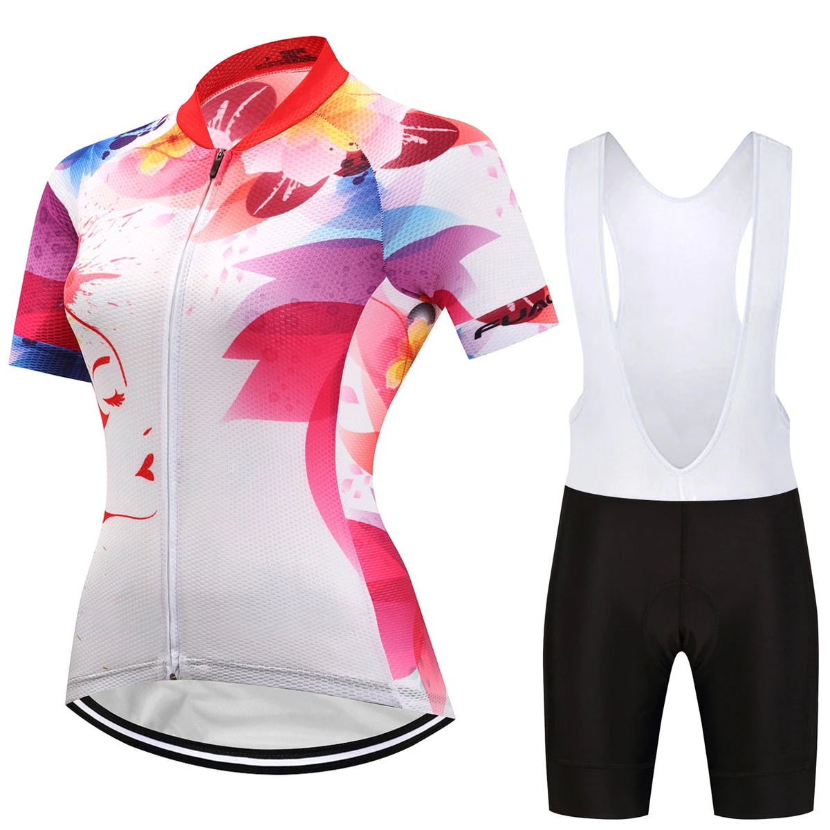 

Women cycling wear 2020 Summer Short Sleeve Cycling Clothing Slim Breathable Mountain Bike MTB Bicycle Wear Cycling Jersey suit
