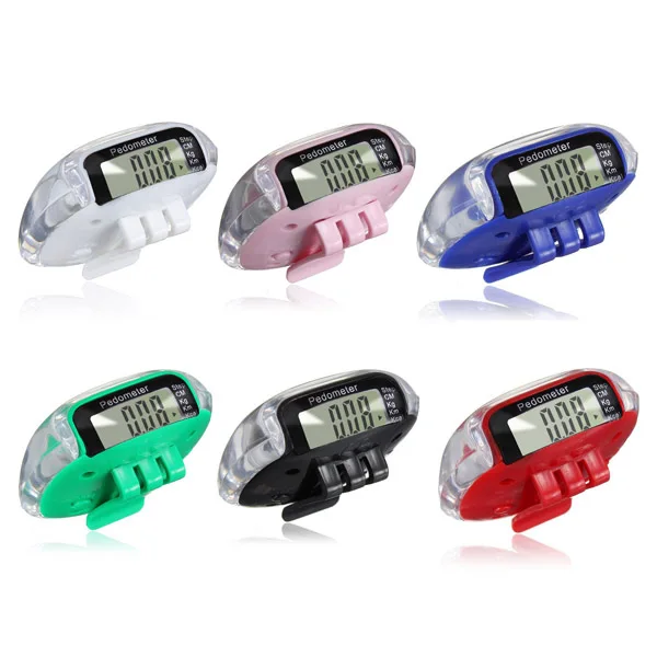 ЖК-цифровой мульти Peeter ходьбы Шаг Расстояние Счетчик калорий бег фитнес-черный |