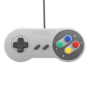ПК ручка компьютерная ручка ПК Компьютерная игра контроллер супер nintendo ручка Супермен ручка SNES ручка