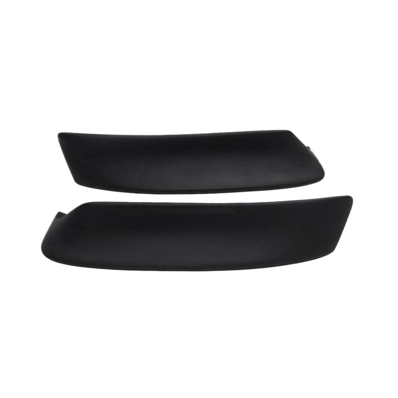 Черный левый и правый автомобильный передний бампер в стиле CSL разветвители