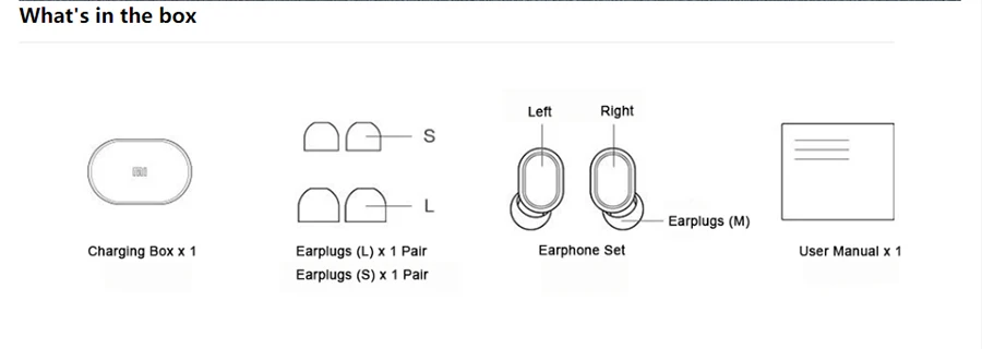 Беспроводные bluetooth-наушники Xiaomi Redmi Airdots TWS, стерео наушники-вкладыши с басами, управление AI, с микрофоном, наушники-вкладыши