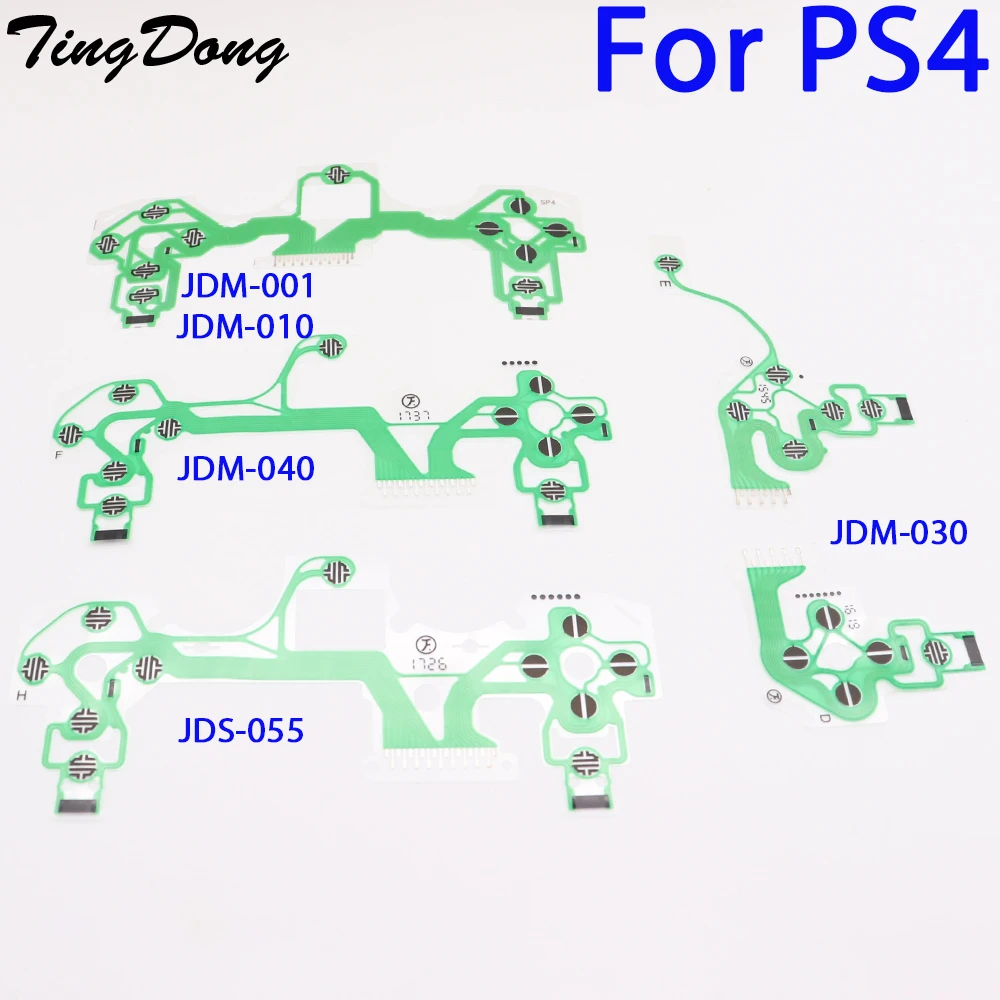 TingDong 50 шт в наборе JDM 001 030 040 для ps4 проводящая пленка контроллера flex кабель