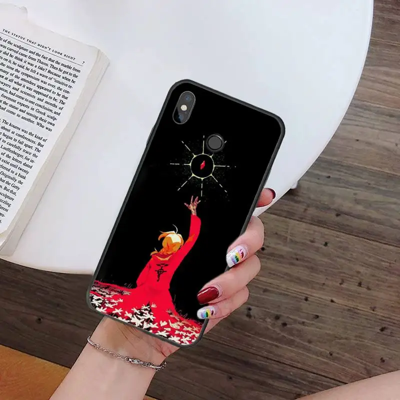 

Fullmetal Alchemist Brotherhood Phone Case For Xiaomi Redmi 7 8 9t a3 9se k20 mi8 max3 lite 9 note 9s 10 pro