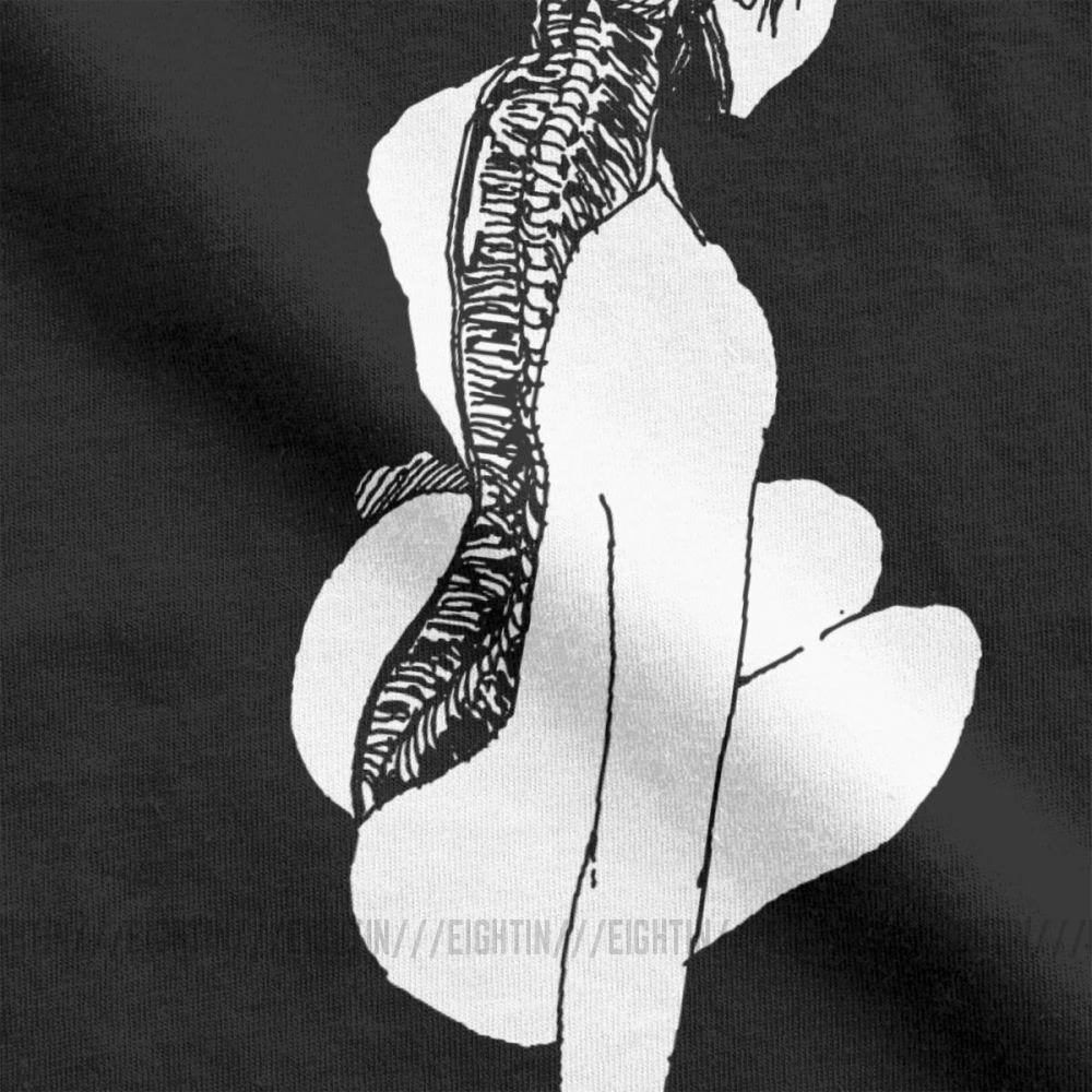 Футболка Junji Ito для девочек аниме страшная манга Япония ужас каваи вечерние