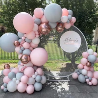 98cm balloon round plastic ring garland stand holder wedding wreath hoop balloon arch decor birthday party baby shower supplies