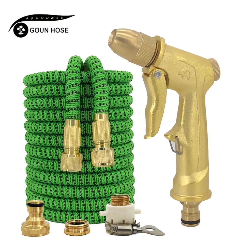 

Direct Selling Retractable Hose High Pressure Cleaning Hose Garden Watering Hose Can Take Over With Spray Gun Watering Supplies