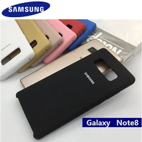 original samsung galaxy note 8 tpu cover liquid silicone case soft touch back protective casing