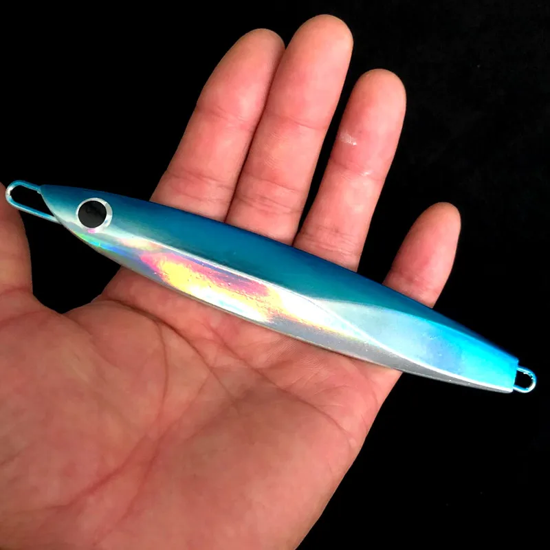 100g C 1 шт./лот 12cm80gknife Металлическая Ложка высокого качества VIB искусственная приманка лодка рыболовные приманки свинцовая приманка - Цвет: 100g C