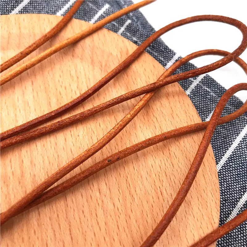 Натуральная кожа Ремешок наручные веревка для Мобильный телефон значок usb-ключи