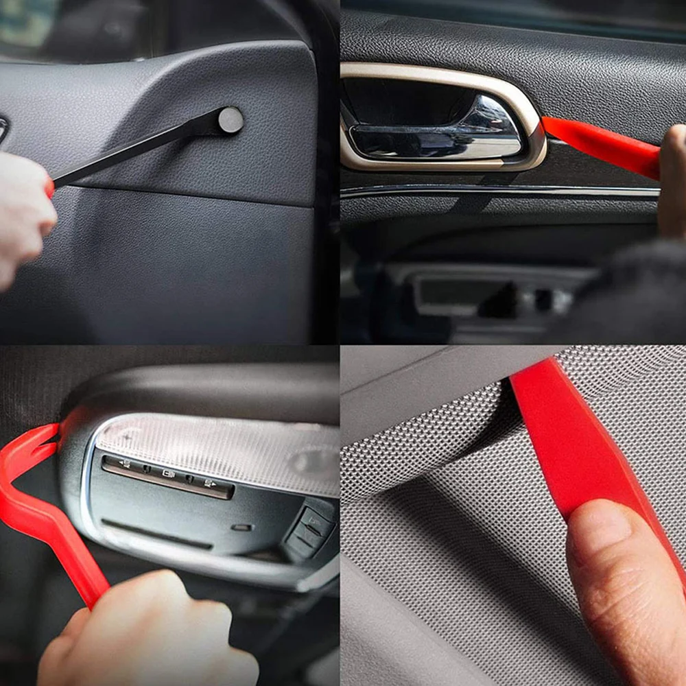 

Car Panel Kit Dashboard Removal Tool Set Hand Tool Kit Removal Pry Tool Pry Kit Audio Removal Installer Hand Tools Pry Kits