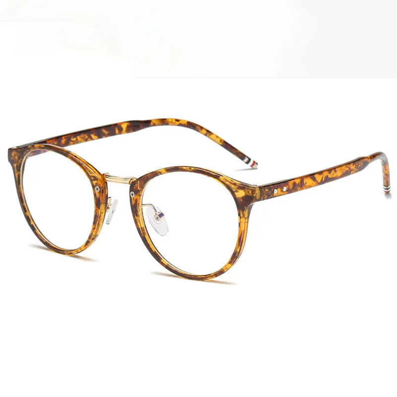 

Fashion Trendy Anti-Blue Ray Anti-Radiation Eyewear Plastic Frame Glasses Full Rim Myopia Spectacles Men and Women Style