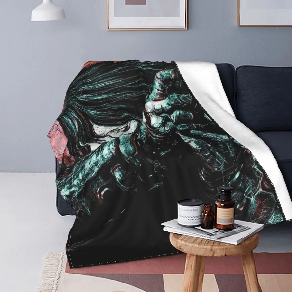 

Многофункциональное фланелевое одеяло для путешествий, в японском стиле