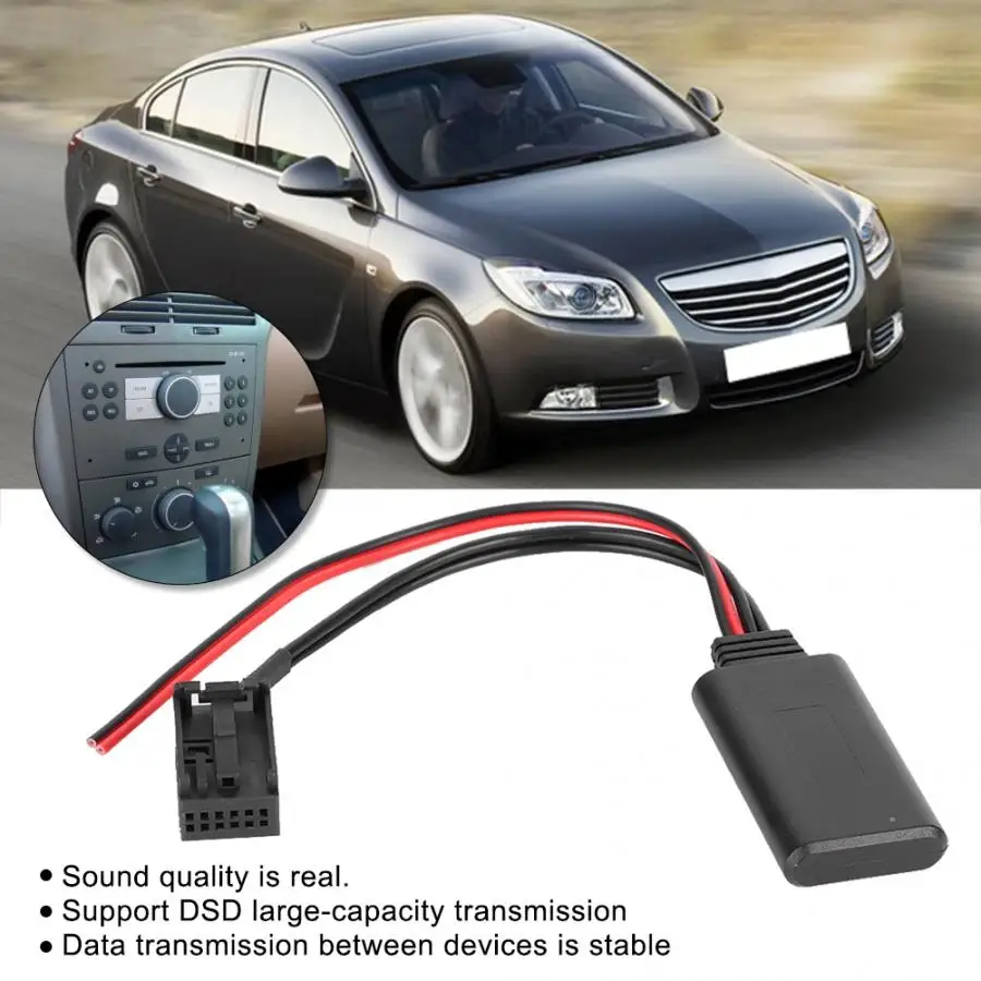 Bluetooth, беспроводное аудиоустройство провод музыкальный адаптер AUX-IN автомобильная стереосистема Bluetooth струна беспроводной аудио линии для Opel
