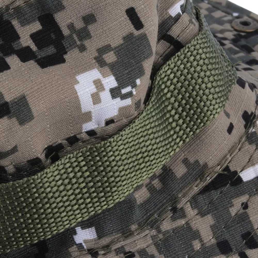 Tactical Boonie Hat Army Fisherman Cap Military Training Sun Protector Outdoor Sports Camouflage Fishing Hiking Hunting | Аксессуары для