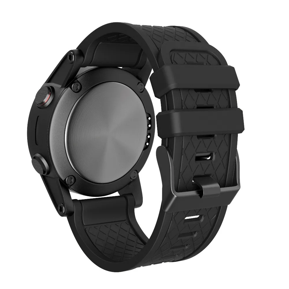 Ремешок силиконовый для Garmin Fenix/Fenix 2 сменный Браслет наручных часов Ширина 26 мм с
