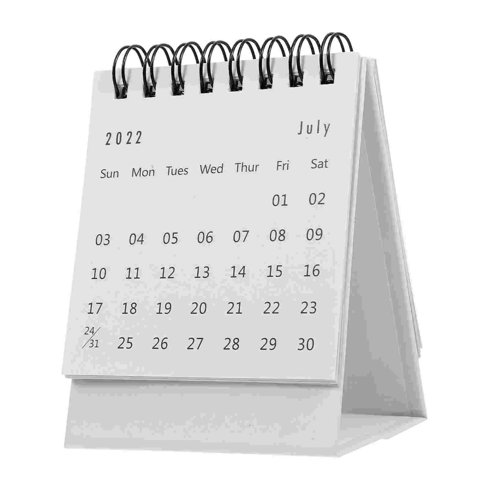 

1pc School Home Office Calendar Mini Calendar Practical Schedule Planner Calendar