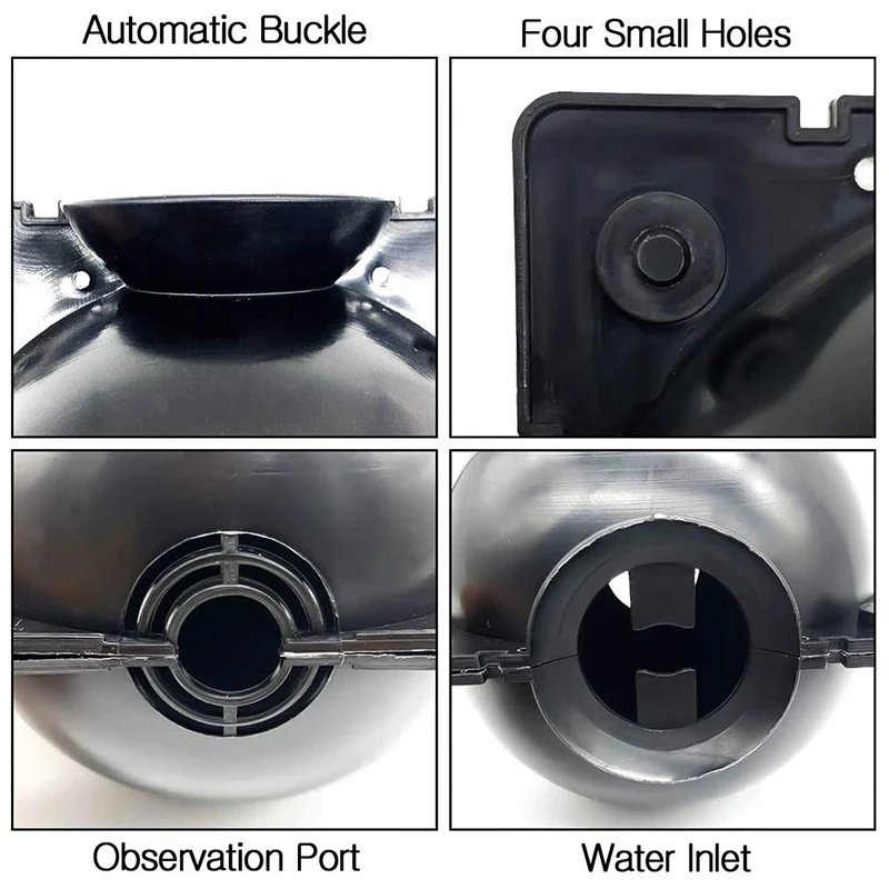

6Pcs Reusable Plant Rooting Device, High-Pressure Breeding Ball and High-Pressure Box Grafting Breeding Equipment