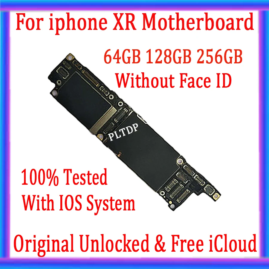 Материнская плата для iPhone XR 100% оригинальная разблокированная с/без