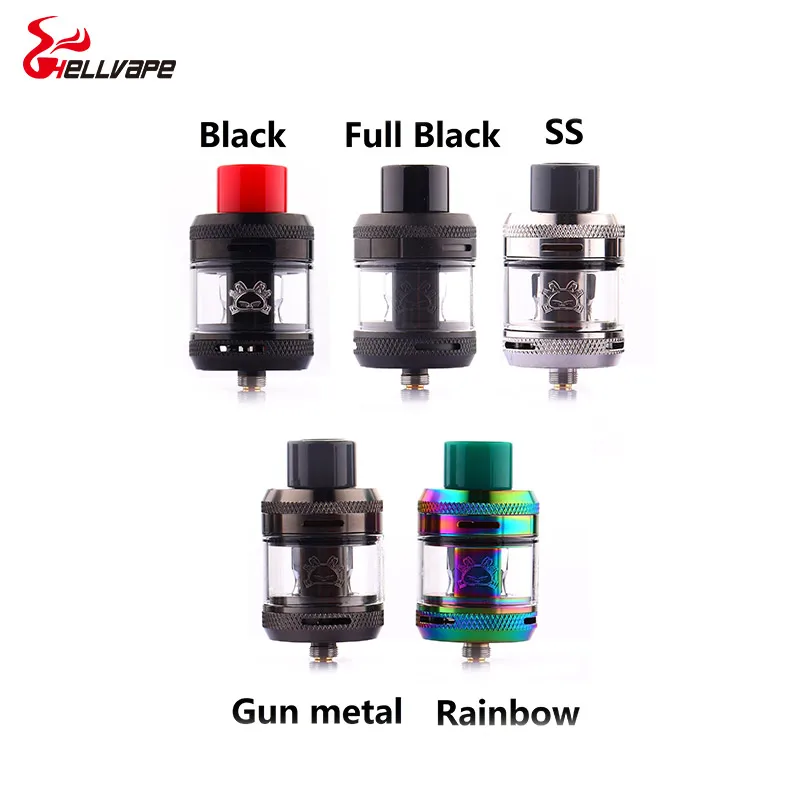 Электронная сигарета helvape Fat Rabbit Sub Ohm Tank 28 мм 2 мл/5 мл вейп двойная система