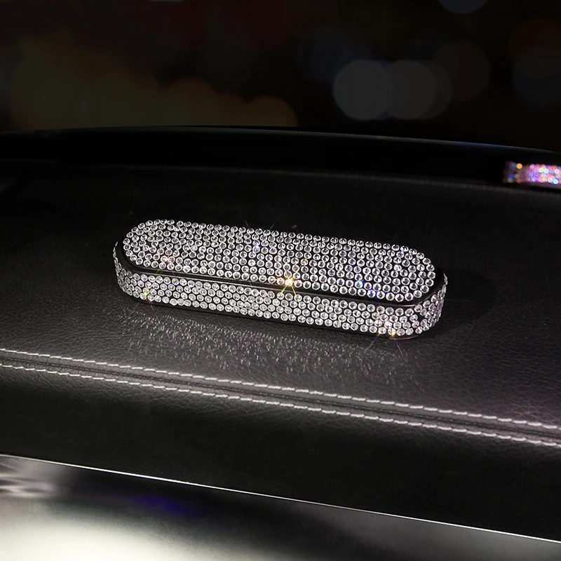 Полный Стразы чехол рулевого колеса автомобиля Набор алмазной подголовник