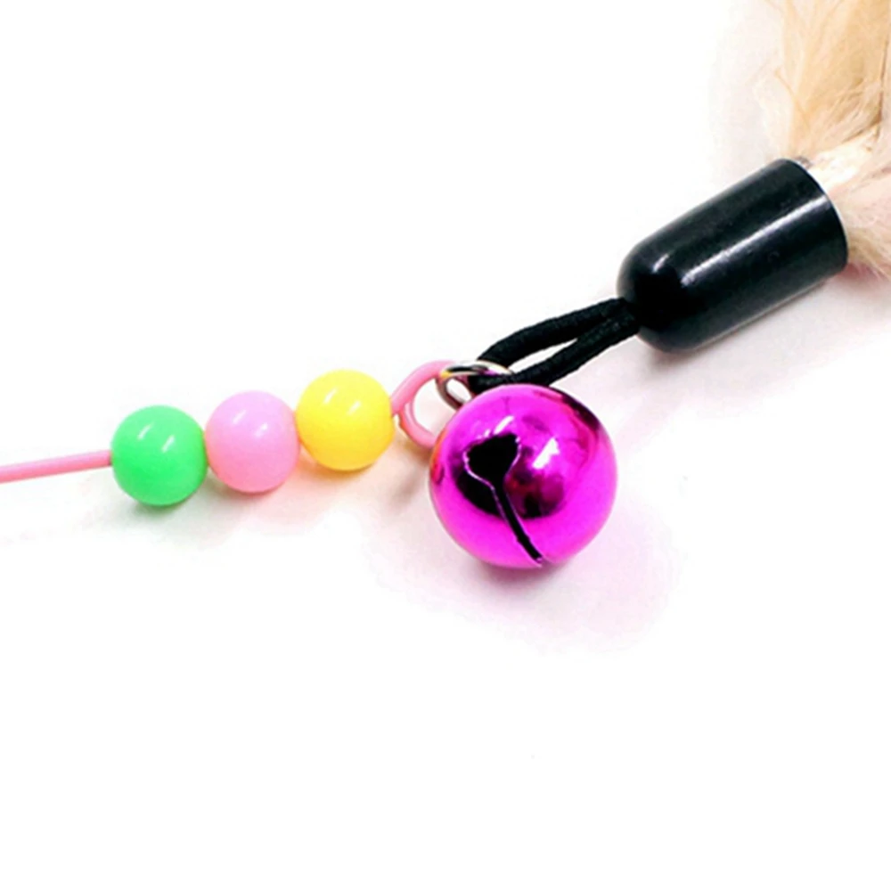 Игрушки для котят стальная проволока Интерактивная палочка Прорезыватель кошек