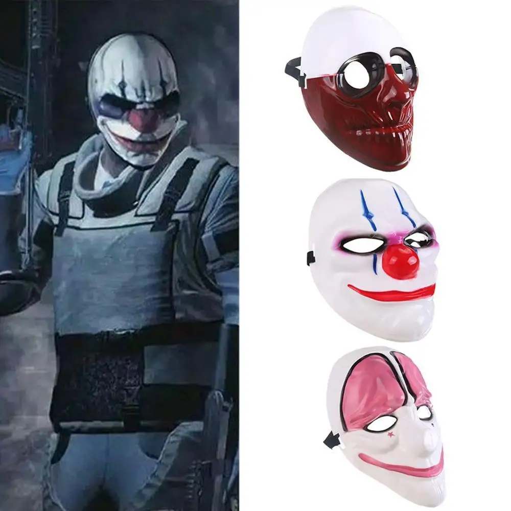 Новинка игра Payday 2 маски для косплея на Хэллоуин маскарадное платье костюм