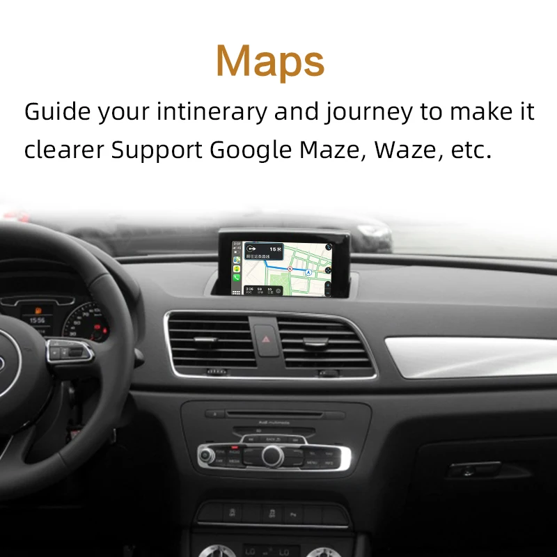 Sinairyu Aftermarket A1 Q3 MMI RMC OEM Wi-Fi беспроводной Apple CarPlay интерфейс модификации для Audi с