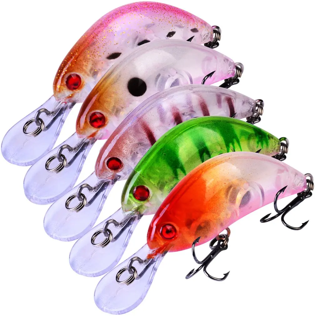 TSAI красочные рыболовные приманки маленького размера классические жесткие