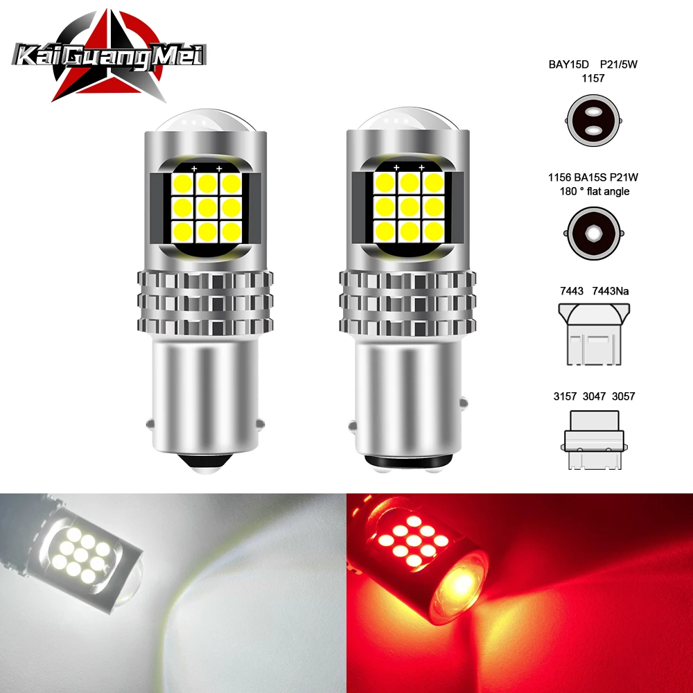 12V светодиодный автомобильный тормоз сигнальная Поворотная Лампа парковка