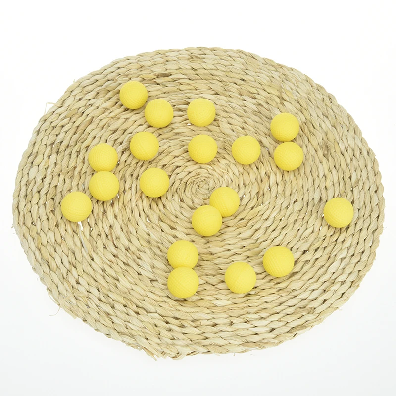 

High Quality New PU Golf Ball Outdoor Sports Yellow Elastic Golf Training Ball Soft Toys Balls Elastic Golf Soft Balls Prac X4M0