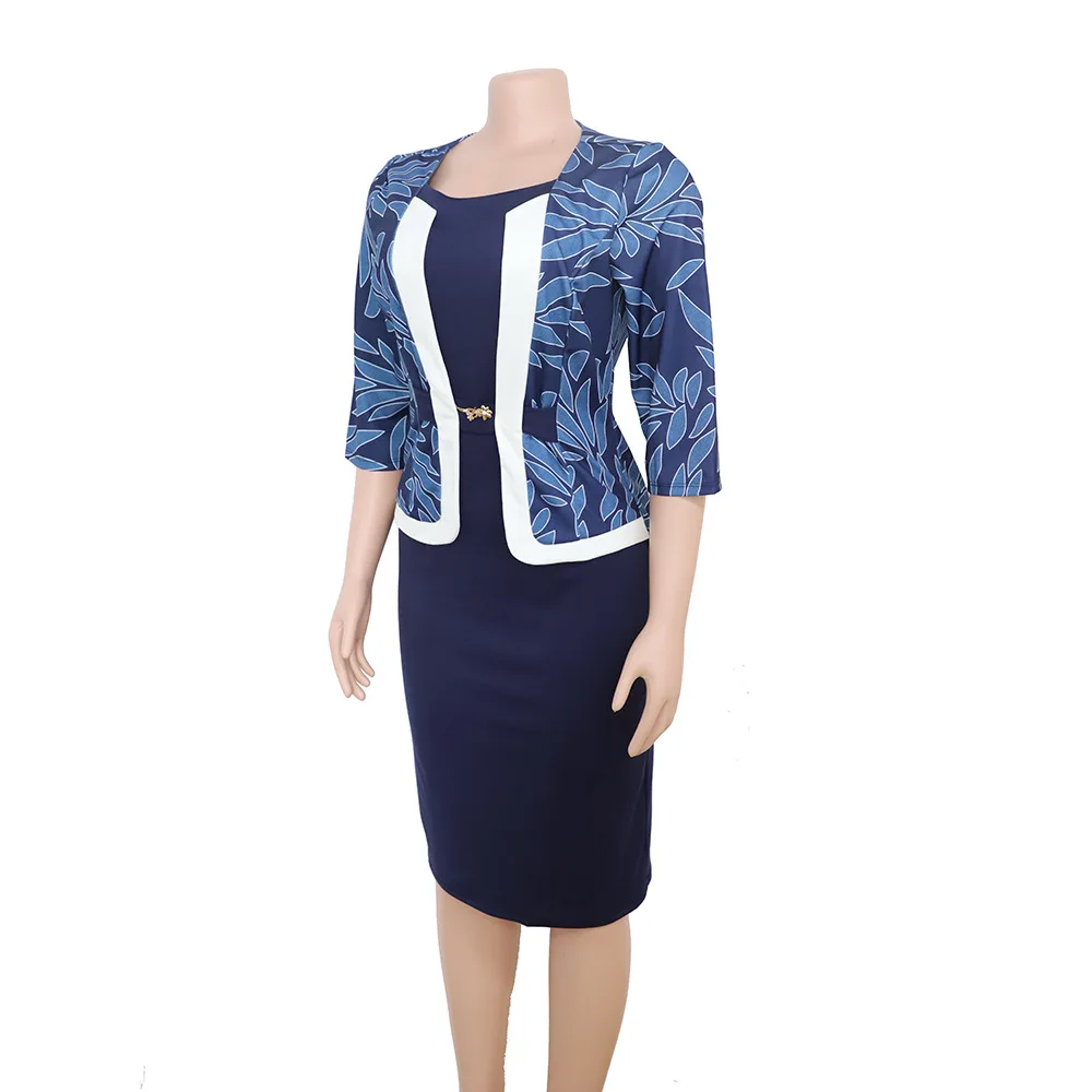 Новинка 2019 Осеннее элегантное модное платье с принтом в африканском стиле